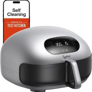 Typhur Dome 2 Air Fryer, Extra Large with Self-Cleaning & Superior Airflow